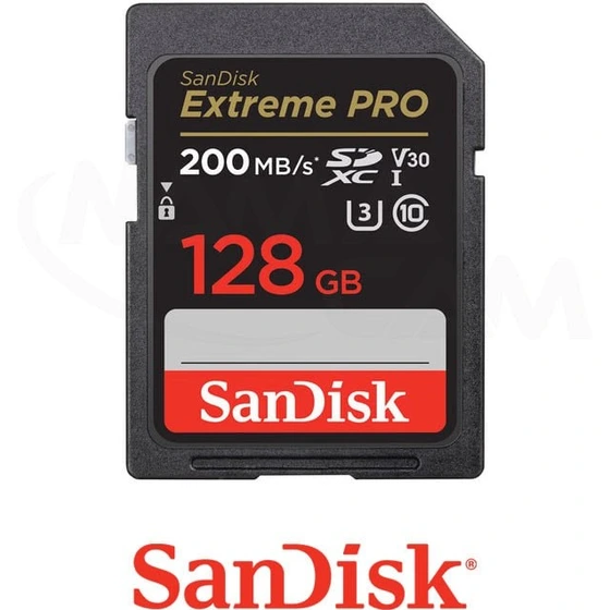 کارت حافظه سن دیسک مدل Extreme PRO 128GB 200MB/s