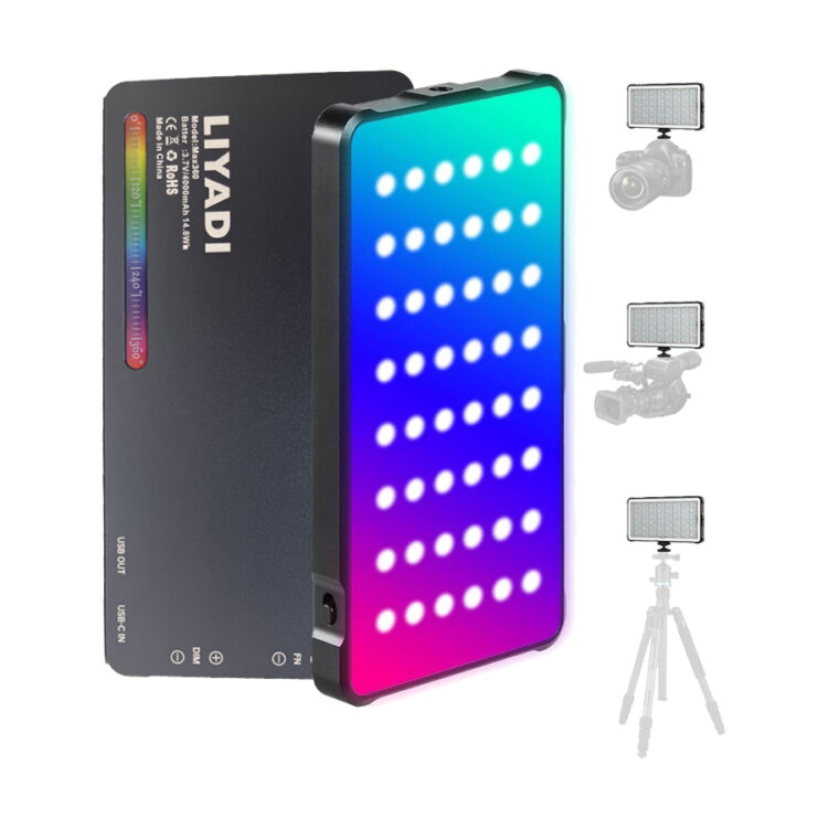 نور رنگی RGB LED 360 MAX  LIYADI با گارانتی تعویض یکساله
