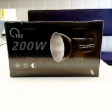 نور ثابت  VIDEO LIGHT COB KZ 200W TB2 BI COLOR