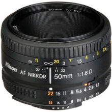 لنز نیکون Nikon AF NIKKOR 50mm f/1.8D