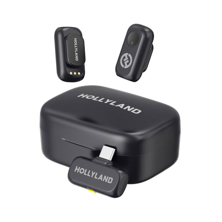 میکروفون یقه ای بی‌سیم هالی‌لند مدل Hollyland Lark A1 Type-C