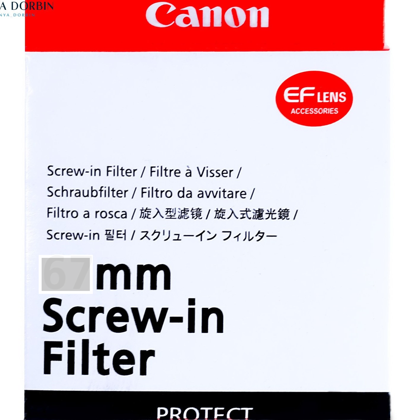 فیلتر UV مدل Canon Screw موجود برای همه ی لنز های سونی و کانن و نیکون