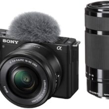 دوربین بدون آینه سونی Sony ZV-E10 Mirrorless Camera kit 16 50 kit 55 210MM